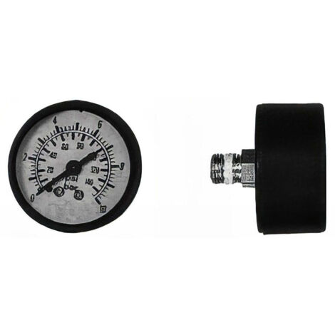 Manomètre 0 à 12 bars raccord 1/4" - MS41012 - Alsafix