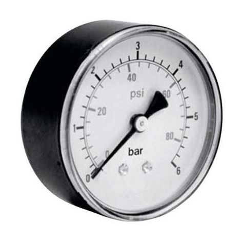 MANOMÈTRE 0 À 16 BAR SYSTÈME DE VISSAGE À L'ARRIÈRE (Ø) 40 MM CONNEXION G1/8 ICH 306.40.16