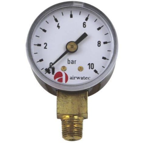 Manomètre 1/10 bar - 1/8'' pour Cintropur