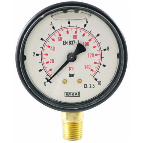 Manomètre à bain de glycérine 0 - 25 bars - M 1/4"