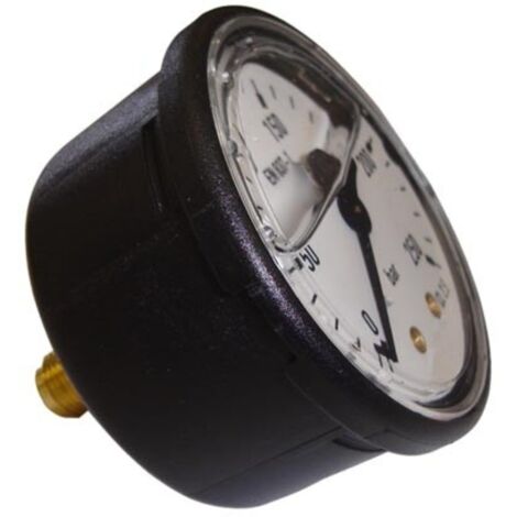MANOMÈTRE ABS D 63 0-400 BARS FIXATION ARRIÈRE - DIMACO - M63RA400