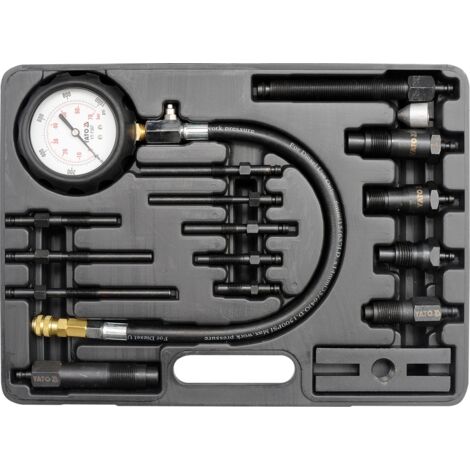 MANOMÈTRE DE COMPRESSION DIESEL 16 PIÈCES - YT-7307