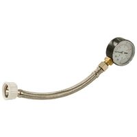 Manomètre de contrôle de pression d'eau 3/4” BSP - 0 - 11 bar / 160 psi
