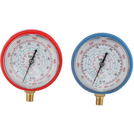 Manomètre de fluorure de climatisation, compteur de pression haute/basse, outil de réparation AC