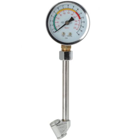 Manomètre de pression des pneus haute précision, outil de mesure facile à lire pour automobile et moto