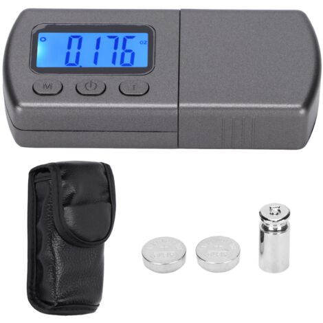 manomètre de pression du stylet de platine vinyle, bras de lecture rétroéclairé par écran LCD bleu, manomètre de pression de la force d'appui de la cellule