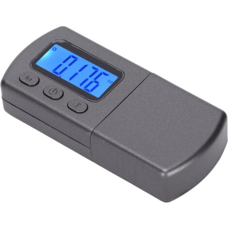 Manomètre de pression pour platine vinyle avec écran LCD bleu, manomètre de pression pour bras de lecture et cellule