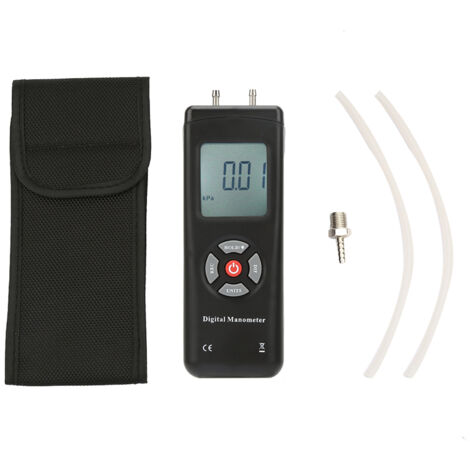 Manomètre Différentiel Numérique Portable TL100 pour Mesure de Pression