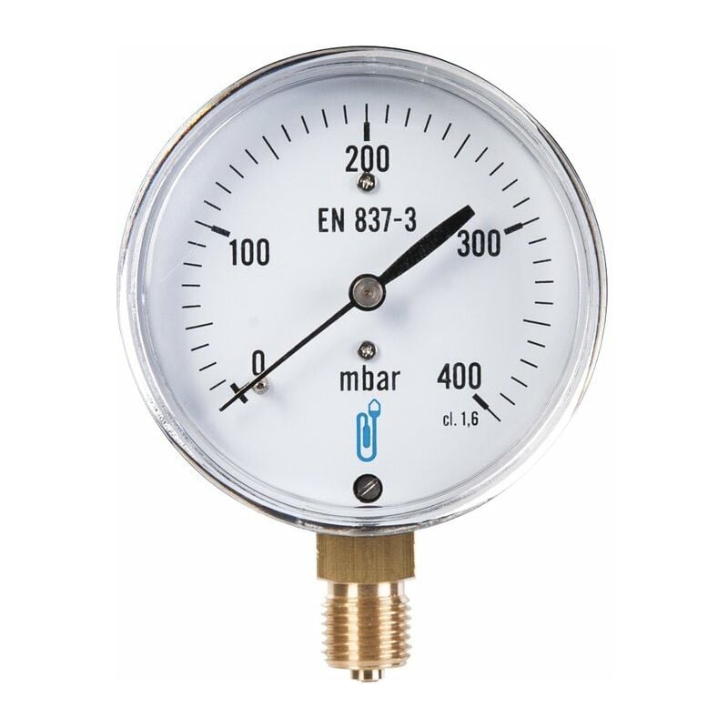 Distrilabo - Manomètre gaz radial - 0 à 400 mbar
