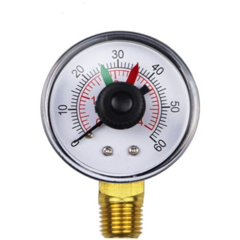 Manomètre Haute Performance avec Glycérine 0-60 PSI compatible Hayward S270T2 et S244SV