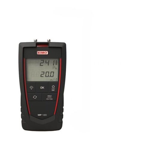 Manomètre KIMO +1000Pa max, Différentielle ( Prix pour 1 )