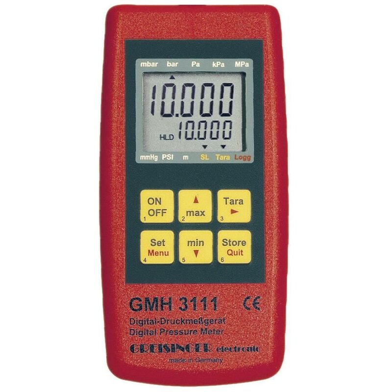 Gmh 3111 Appareil de mesure de la pression pression atmosphérique 0.0025 - 1000 bar Q53688 - Greisinger