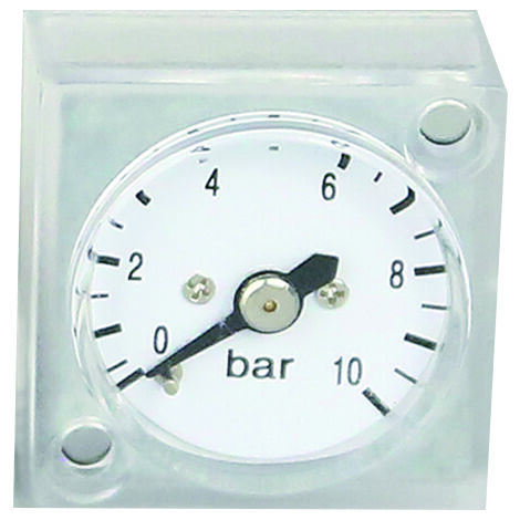 Manomètre RS PRO, 0bar à 10bar ( Prix pour 1 )