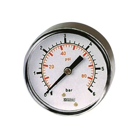 Manomètre RS PRO, 0psi à 160psi, raccord BSP 1/4, Ø cadran 50mm ( Prix pour 1 )