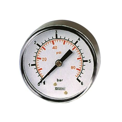 Manomètre RS PRO, 0psi à 30psi, Ø cadran 40mm ( Prix pour 1 )
