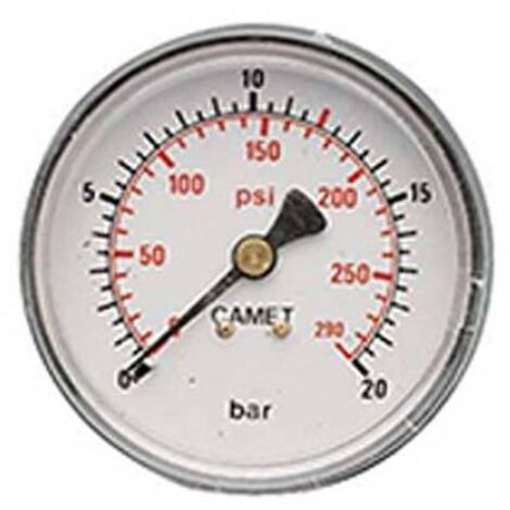MANOMETRO AC POSTERIORE ANI - ATTACCO POSTERIORE 1/4M BAR 0/13 - 2 pezzi