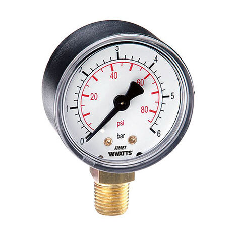 Manometro ad attacco radiale m1-abs m1-abs 63 10 bar  g1/4b