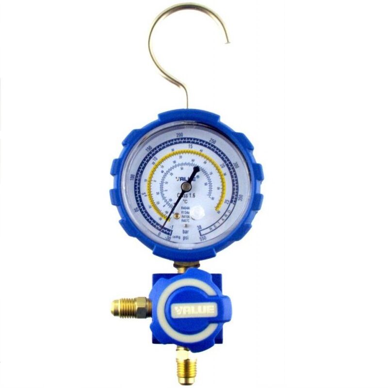 

Manometro Analizador 1 Via Sin Visor 68mm Baja R410A, R407C, R404A, R134A