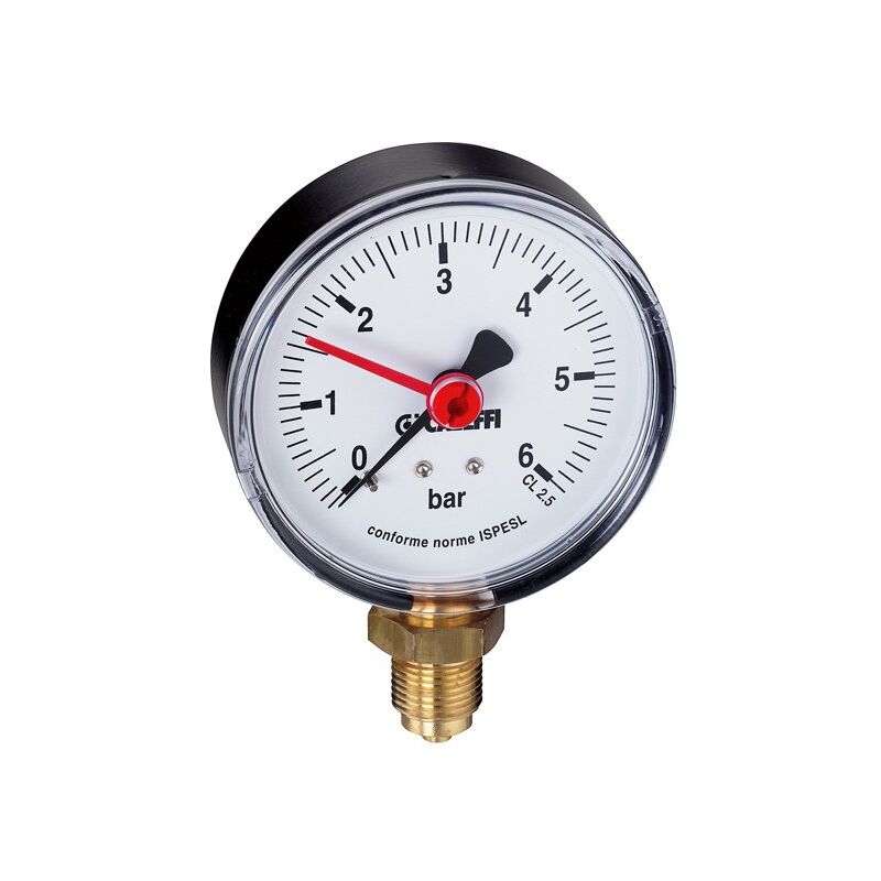 Manometro Caleffi 557 1 1 4' 0 25 Post. Centrale