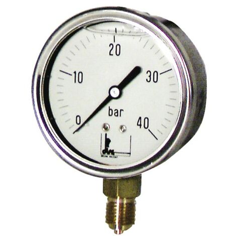Manometro da 0 a 25 bar Ø63mm