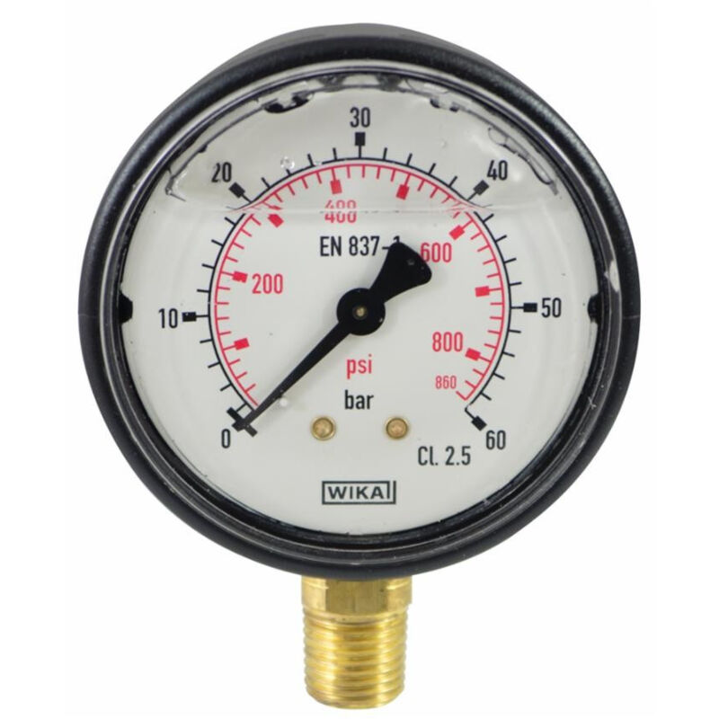 

Manómetro de glicerina 0 - 60 bar - M 1/4'
