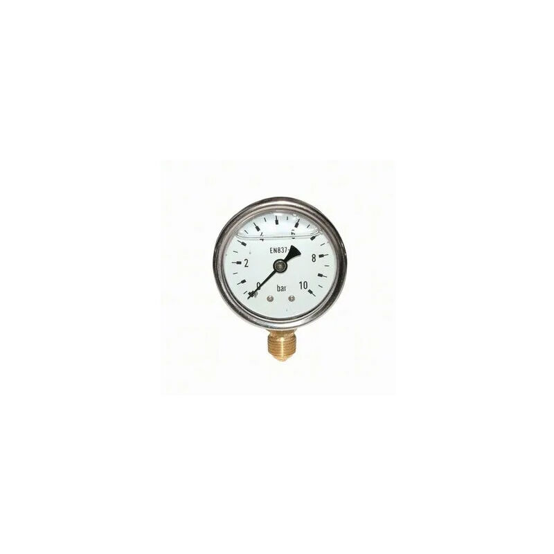 

Manómetro de glicerina radial D.63 de 0 a 10 bar