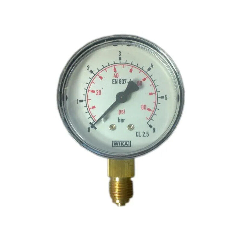 

Manómetro de presión en seco Radial D.63 0 a 6 bar