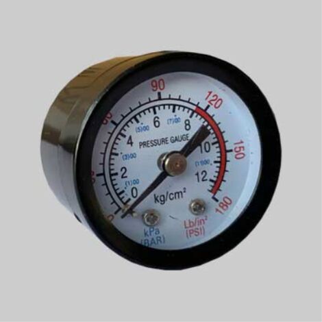 Manometro di ricambio per compressore 6 lt ideal star 50 mm - per codice 0077002 IDEAL STAR
