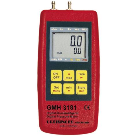 Manometro digitale Greisinger gmh 3181-07 campo 0,350 bar