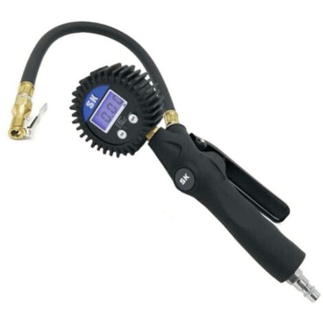 Manometro Pressione Gomme Digitale SWAWIS 220 PSI - Kit Gonfiaggio Per Auto, Moto E Bici - Foto 2