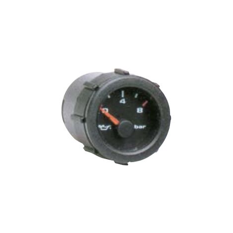 Manómetro eléctrico presión aceite motor 12V bar 0-8 NEWGARDENSTORE