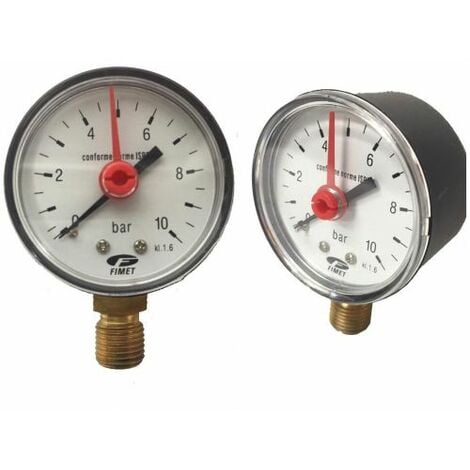 Pressostato PM5-3W Per Autoclave Con Manometro E Raccordo