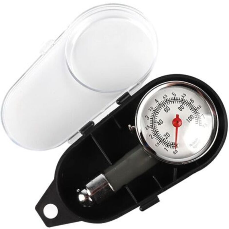 Manometro per pneumatici, tester per la pressione dei pneumatici, manometro meccanico, per auto, veicoli, roulotte e rimorchi