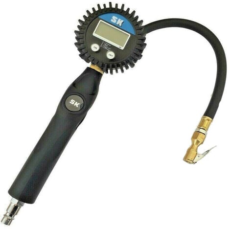 Manometro Pressione Gomme Gonfiaggio Pneumatici Digitale 7bar Aria Compressa