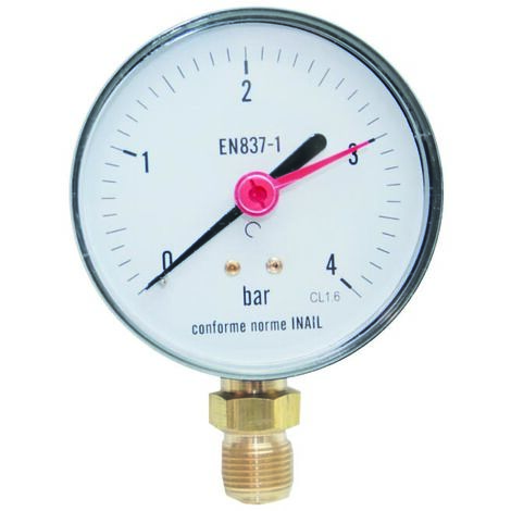 Manómetro radial ø 52