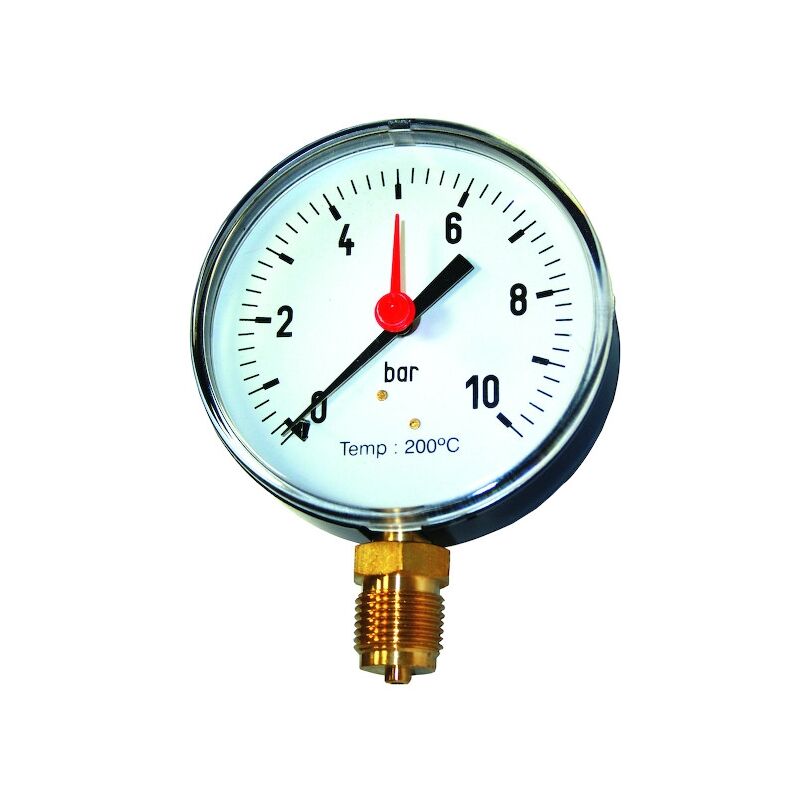 Manomètre type 116-10B - 10 bar - 1/2' Distrilabo