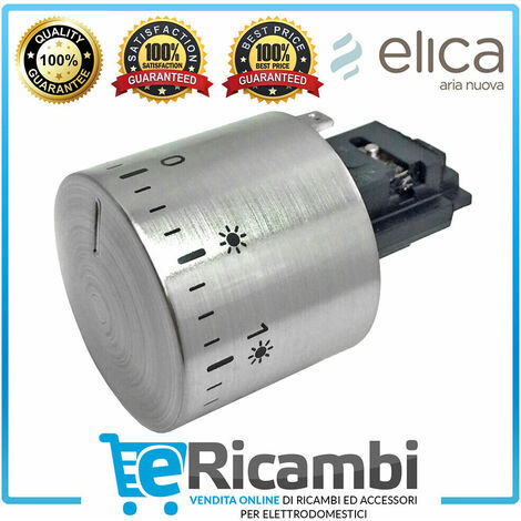 MANOPOLA COMANDI CAPPA ELICA WHIRLPOOL MNP0091808B ORIGINALE BOX FACILE BOXIN