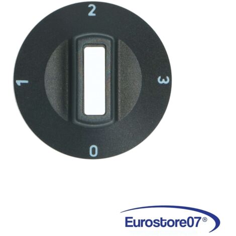 MANOPOLA CUCINA  - FORNO - FRIGGITRICE PROFESSIONALE Ø50mm.  : 4 posizioni.