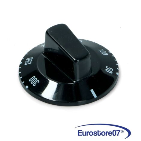 MANOPOLA CUCINA  - FORNO - FRIGGITRICE PROFESSIONALE Ø50mm.  :   50°-300°