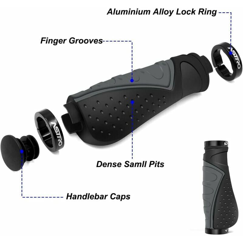 Laola - Manopole per manubrio bici Manopole per