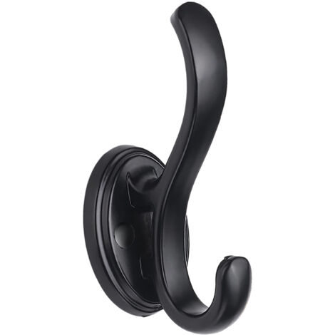 [Manor Drawer] Schwarze Garderobe 599 Zink Stanzfrei Kleben Dual-Modus Minimalistisch