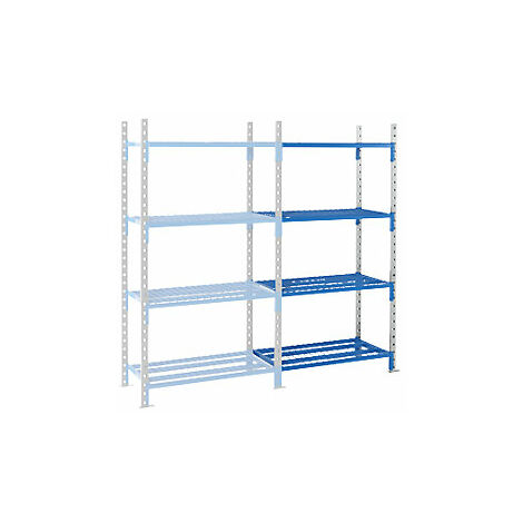 Manorga Scaffale a innesto con fondo grigliato altezza