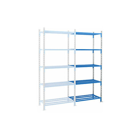 Manorga  Scaffale a innesto con fondo grigliato  altezza