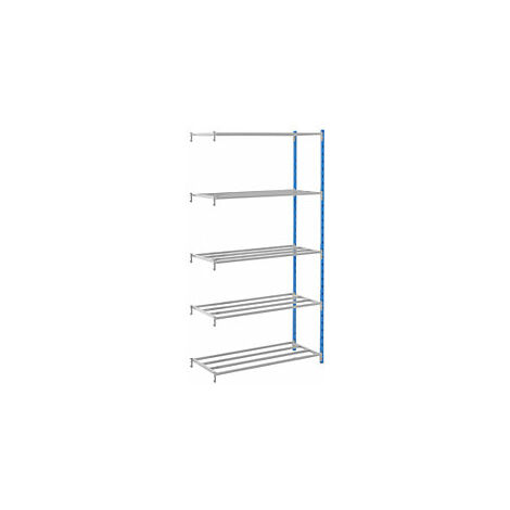 Manorga  Scaffale a innesto  con ripiani in tubolare  alt x