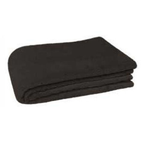 Manta bebé con microfilamentos Crib  Negro              105 x 75 cm
