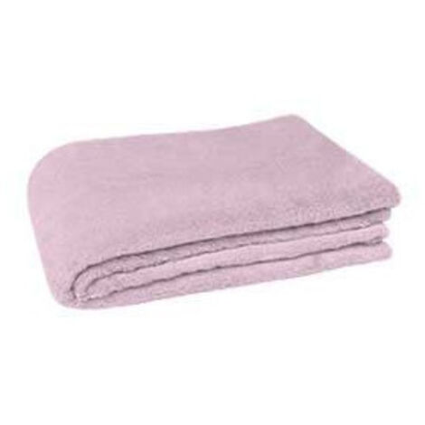 Manta bebé con microfilamentos Crib  Rosa              105 x 75 cm