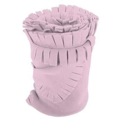 Manta bebé en tejido polar antipeeling Dreams  Rosa