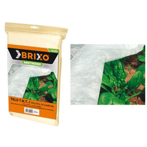 Manta Brixo Agrithermo TNT 1,6x10 m – Protección contra heladas para huerto y jardín