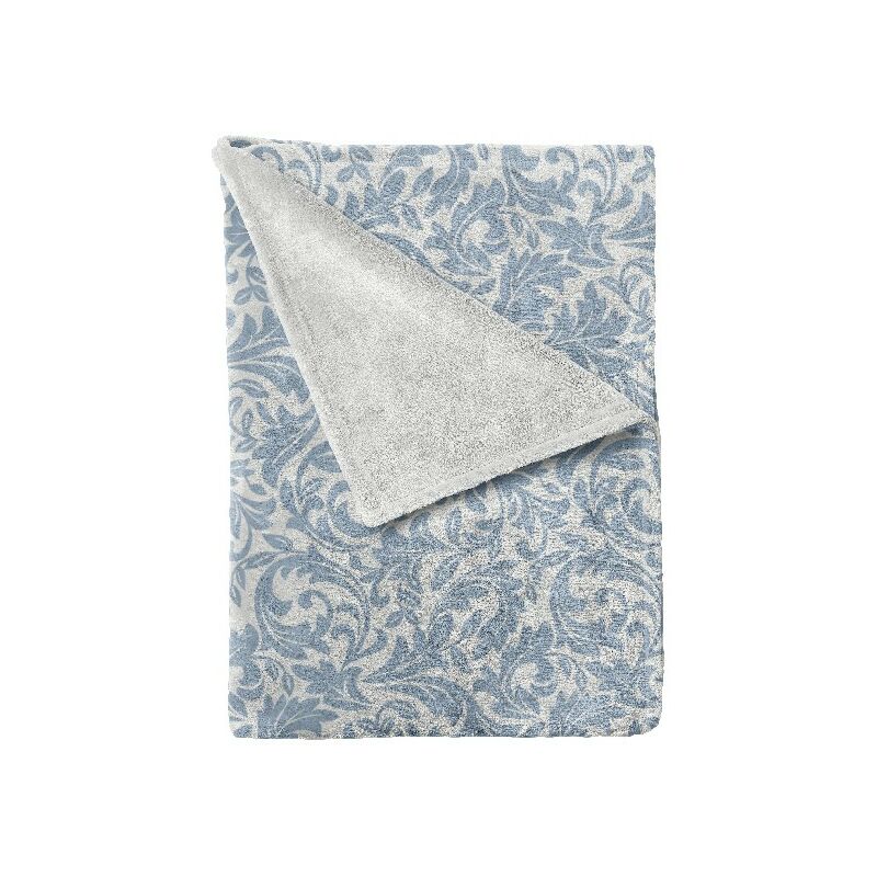 

Manta Charm Light - Plaid - para el sofa, la cama, la habitacion - Gris en Microfibra, 120 x 160 cm