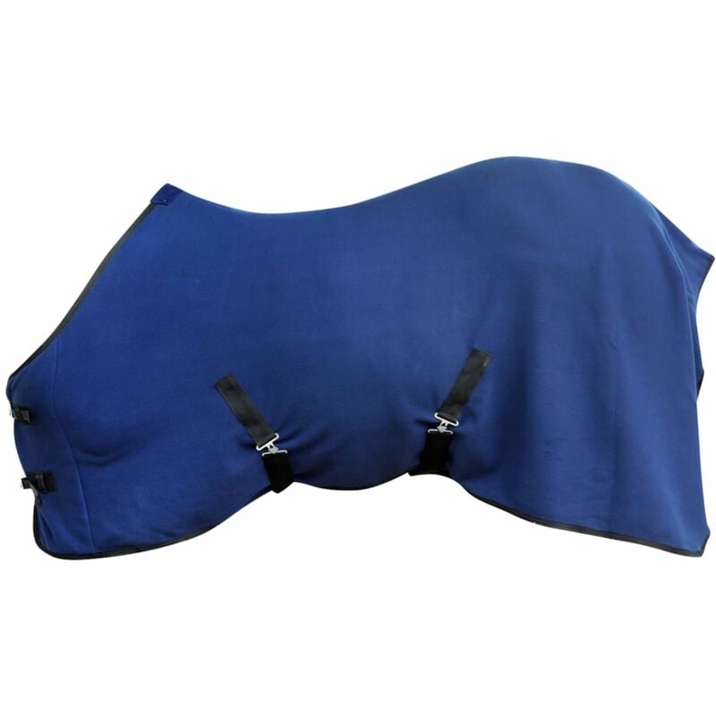 

Manta para Caballo de Material Lana Modelo Cinchas Azul 125 cm - Azul - Vidaxl